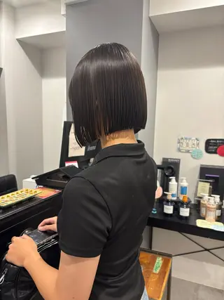 ショート RURI韓国ボブ 🇰🇷タッセルボブのヘアスタイル