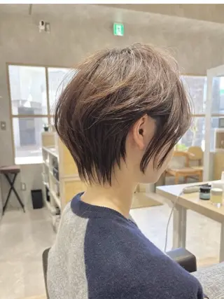 ショート TOMTO所属・wakana／ 無料カットモデル募集のヘアスタイル
