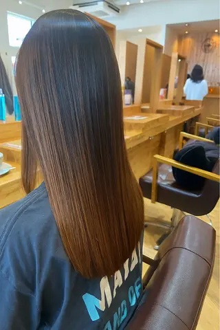 セミロング Tsuyoshi 【Rosso】のヘアスタイル