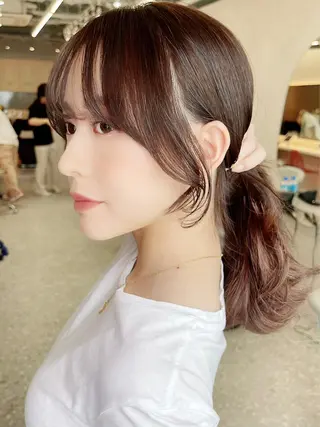 ロング 新宿/韓国レイヤー/ 髪質改善/佐藤航のヘアスタイル