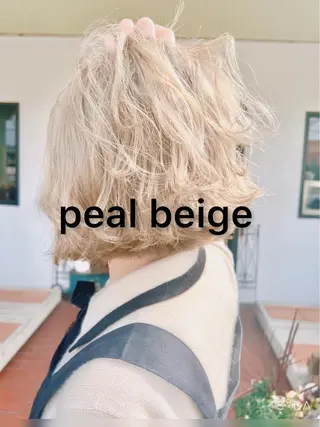 ミディアム La Beaute所属・福山 明日哉のヘアスタイル