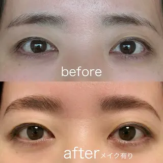 アイブロウ 樫原 なおこのネイルデザイン