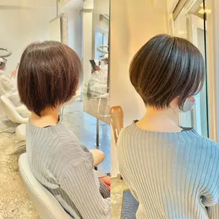 ショート ショート/ボブ/縮毛 三上達大のヘアスタイル