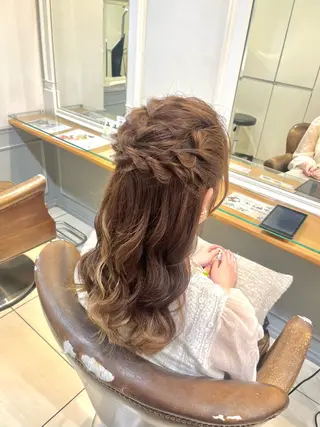 ロング ヘアアレンジ 横浜 /佐藤 桃香のヘアスタイル