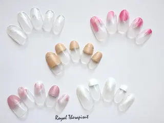 ネイル 【尾下】 ロイヤル•セラピストのネイルデザイン