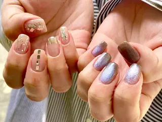 ネイル Salute本店 🦋仲原里佳のネイルデザイン