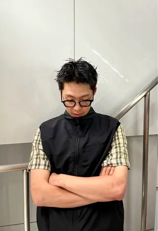 メンズ 葵🌊ツヤカラー/ 髪質改善🫧のヘアスタイル