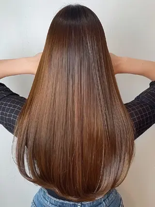 ロング しみず りょうすけのヘアスタイル