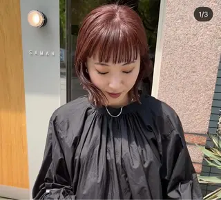 ショート カラー デザインカラー🥂 YUKAのヘアスタイル