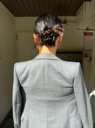 セミロング sliver siki・ayanaのヘアスタイル