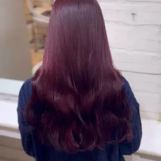 ロング ハイトーンカラー 特化型美容師TAKEのヘアスタイル