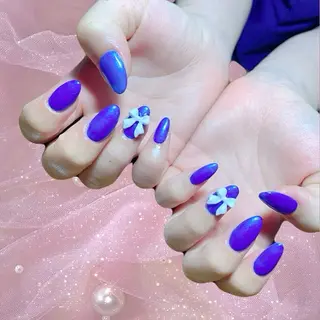 ネイル ＫＥＩ nail🎀 ガーリーネイル🧸のネイルデザイン
