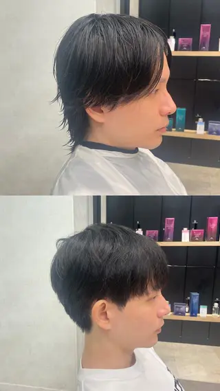 メンズ ニュアンスパーマ kotojiのヘアスタイル