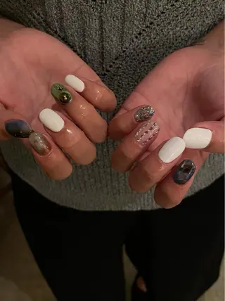 ネイル Latte.所属・saito keiのネイルデザイン