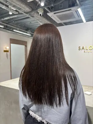 ロング 吉澤 愛心のヘアスタイル