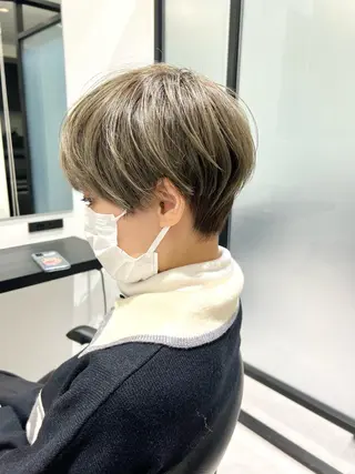 ショート ショートボブ／川崎 子安健太のヘアスタイル