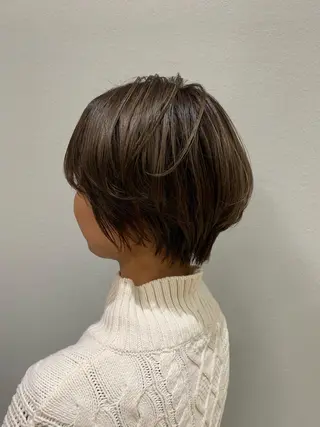 ショート カラー ボブ指名No.1/ ボブパーマ/ユキのヘアスタイル