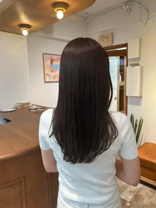 カラー aiko【艶カラー ・ミニモ年内で終了】のヘアスタイル