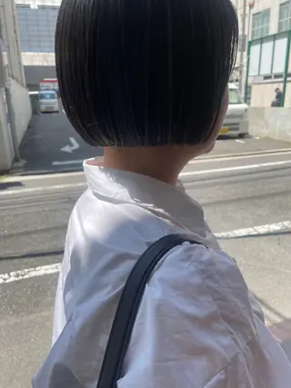 ショート さの あやねのヘアスタイル