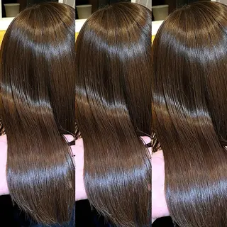 ロング カラー ラフィスヘアードープ所属・👑髪質改善wカラー /ハイトーン/アユカのヘアスタイル