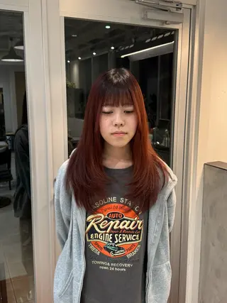 ロング 🐋湊 ゆうき /レイヤーカット🫧のヘアスタイル