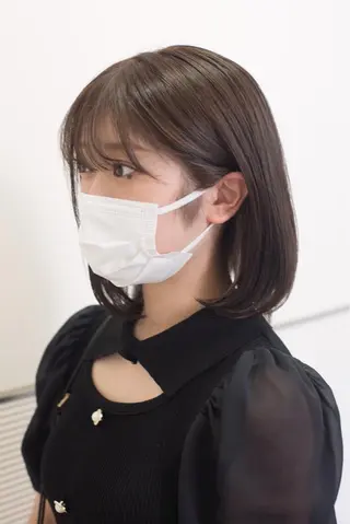 ミディアム カラー 千葉 慎也のヘアスタイル