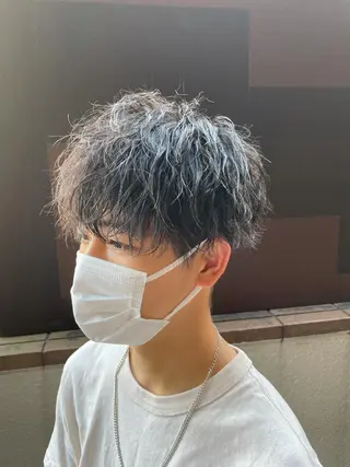 パーマ メンズ ✨ダメージを感じない 美髪ヘア✨　野口春貴のヘアスタイル