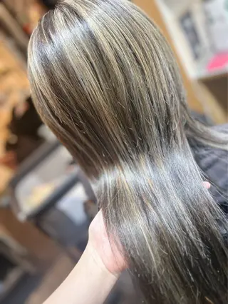 セミロング カラー LOPEZ LAB所属・🦁LOPEZLAB /🌙RUNA🌙のヘアスタイル