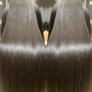 ロング ツバサ 髪質改善のヘアスタイル