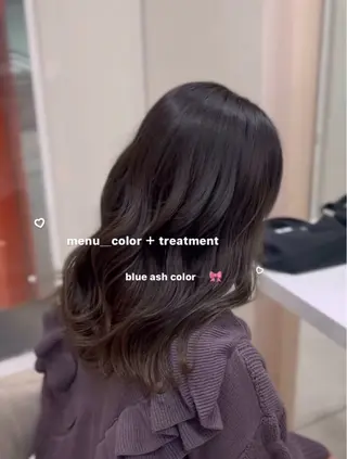 ミディアム 🎀さ こﾁ🎀のヘアスタイル
