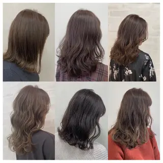 ロング カラー 似合わせ/透明感カラ ー/QUATRO谷口のヘアスタイル