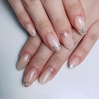 セミロング ネイル ☺︎山部 志麻☺︎のネイルデザイン