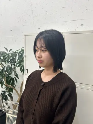 ミディアム muku所属・レディースカット モデル/ayunaのヘアスタイル