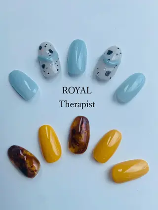 ネイル 【尾下】 ロイヤル•セラピストのネイルデザイン