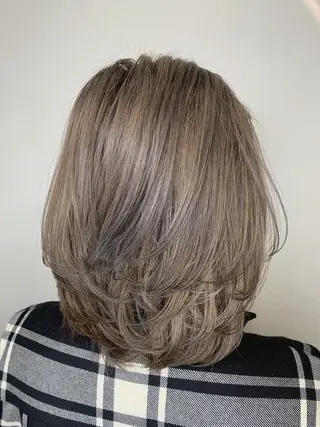 ミディアム カラー anno hair salon所属・艶カラー/ Nanamiのヘアスタイル