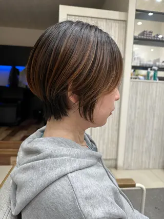 ショート PROGRESS‣‣ 福澤 可音🐯🐝のヘアスタイル