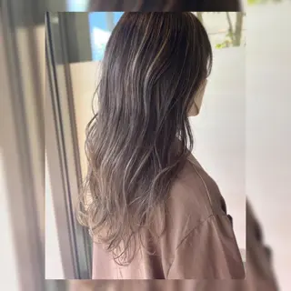 ロング カラー 髪質改善美容室Qin hair所属・【女性限定】 👑hanaのヘアスタイル