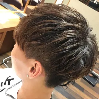 ショート メンズ 小國 綾かのヘアスタイル