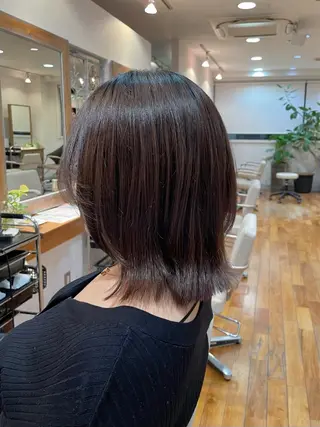 ミディアム 江里口 愛のヘアスタイル