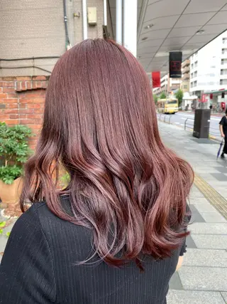 ミディアム カラー 特殊カラー特化 ✂️SHIAN フジのヘアスタイル