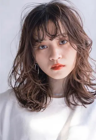 ミディアム Ameri/髪質改善 /韓国ヘア🇰🇷のヘアスタイル