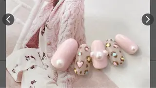 ネイル 🎀パリジェンヌ 束感パーマ専門店🎀のネイルデザイン