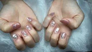 ネイル 森 ネイルサロン研修中♡のネイルデザイン