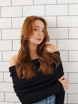 ロング カラー MOMO 🎀のヘアスタイル