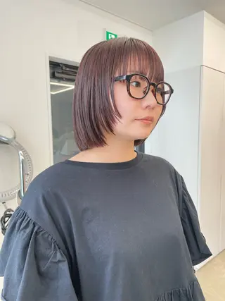 ショート カラー pole所属・【pole】 minaのヘアスタイル