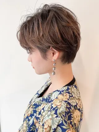 ショート 藤田 義剛のヘアスタイル