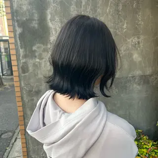 ミディアム カラー ASCH八事店所属・ushimaru sakiのヘアスタイル
