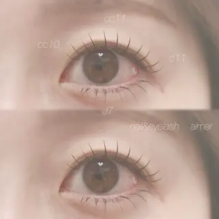 マツエク・マツパ nail&eye aimerのマツエク・マツパデザイン