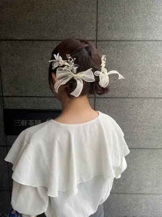 ヘアアレンジ 室谷 侑奈のヘアスタイル