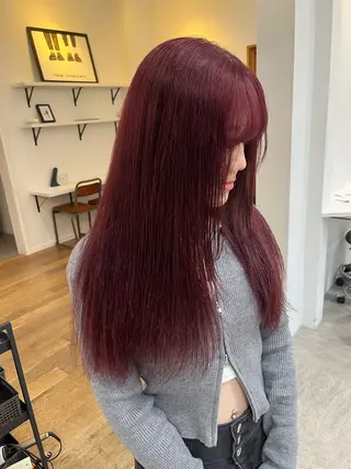 ロング カラー ヘアアレンジ 無料カットモデル‪✨ ✂️Nanami🌷のヘアスタイル